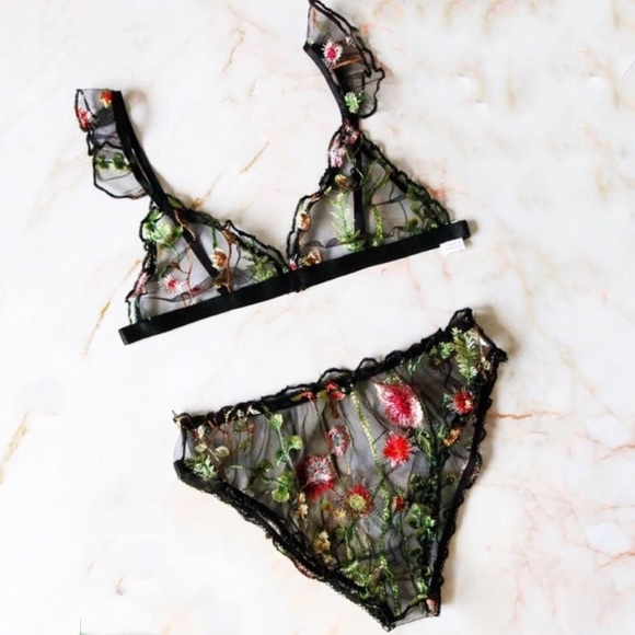 Other - ❤️VALENTINES SALE!
Embroidered Lingerie Set Other - ❤️VALENTINES SALE!
Embroidered Lingerie Set